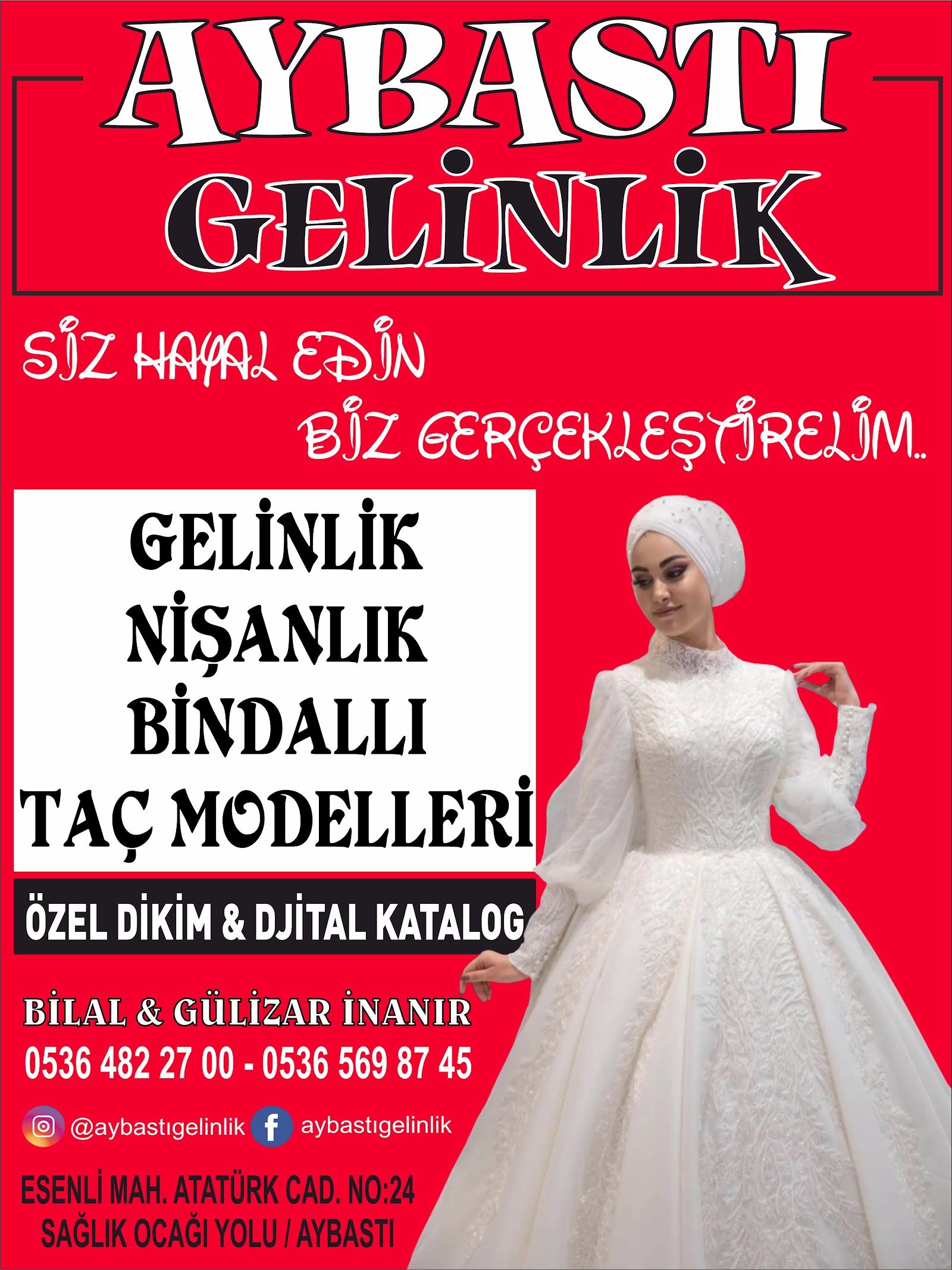 Aybastı gelinlik